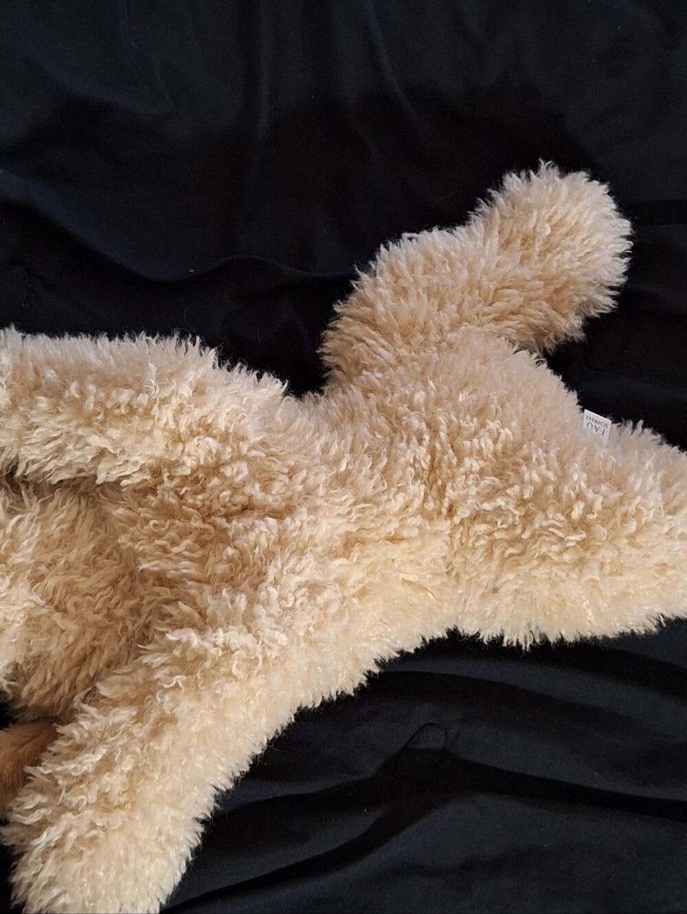 FAO Schwarz Adopt a Pet Curly Plush Squishy Cockapoo Puppy Dog Toby 15" - Picture 7 of 8
